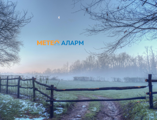 Четврток 23 април 2026 ни носи ладно утро со минусни температури и мраз